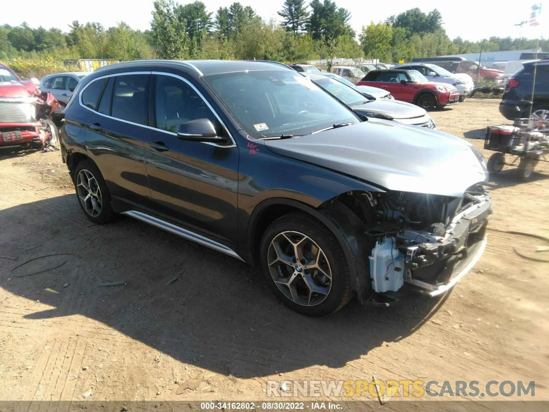 1 fotografías del automóvil dañado WBXHT3C53K3H35548 BMW X1 2019