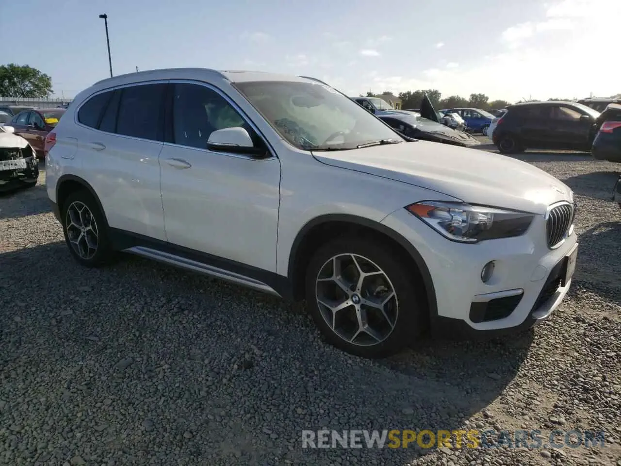 4 fotografías del automóvil dañado WBXHT3C53K5L38424 BMW X1 2019