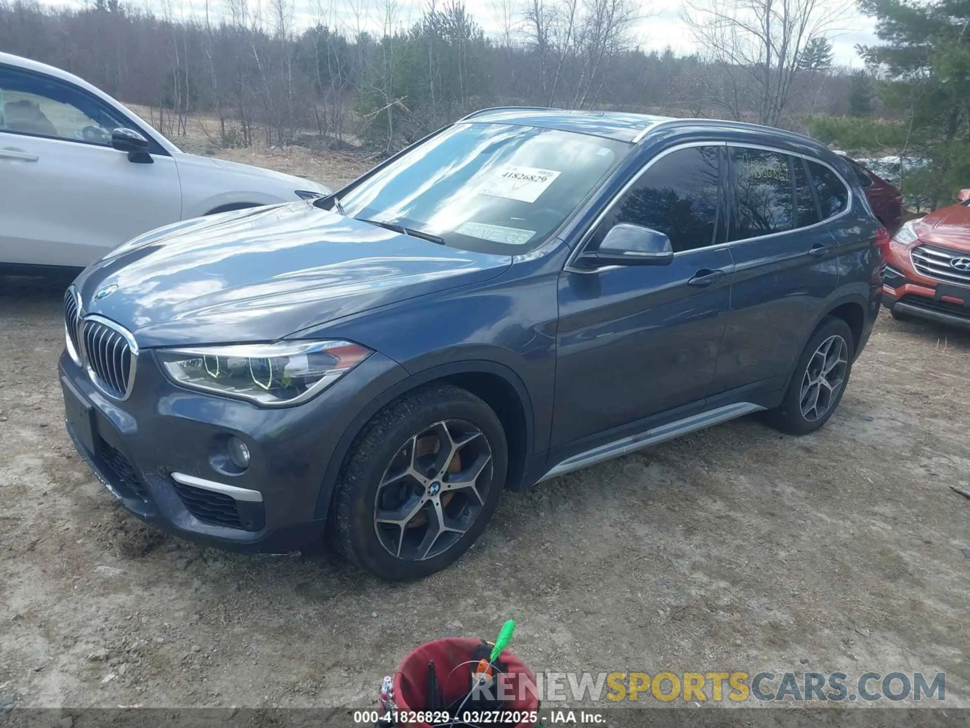 2 fotografías del automóvil dañado WBXHT3C54K5L35760 BMW X1 2019