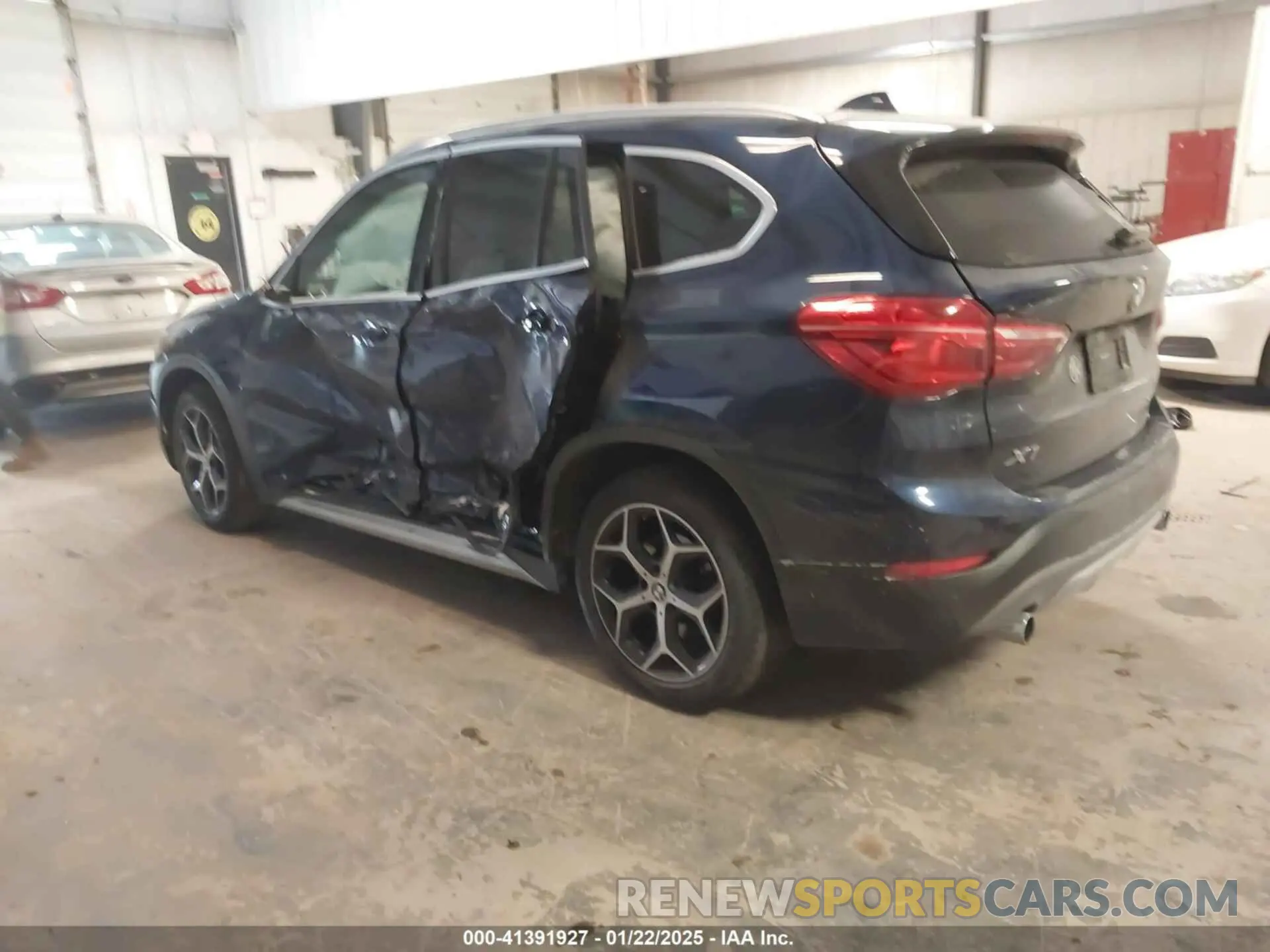 3 fotografías del automóvil dañado WBXHT3C54K5L36472 BMW X1 2019