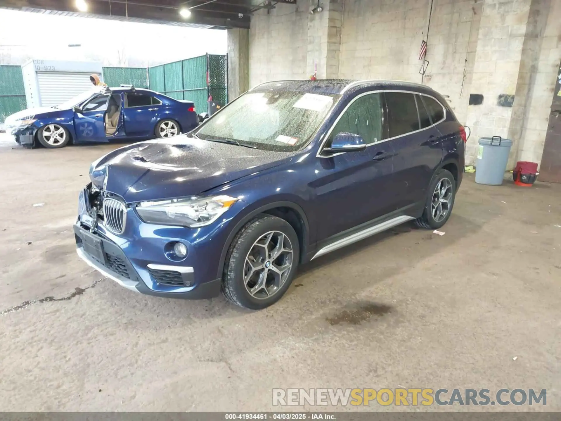 2 fotografías del automóvil dañado WBXHT3C55K5L37338 BMW X1 2019