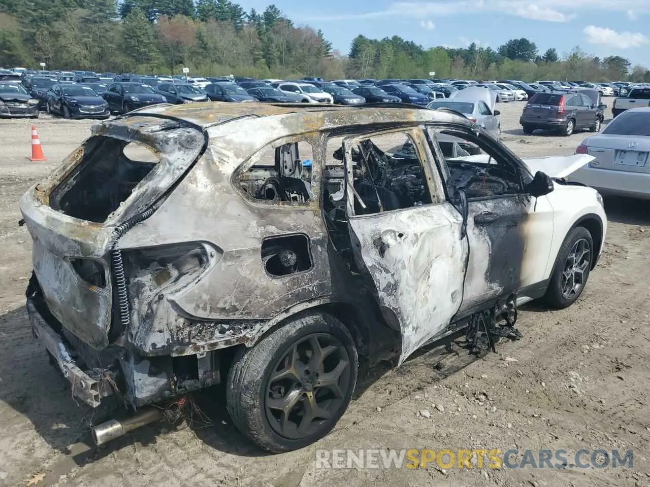 3 fotografías del automóvil dañado WBXHT3C55K5L89892 BMW X1 2019