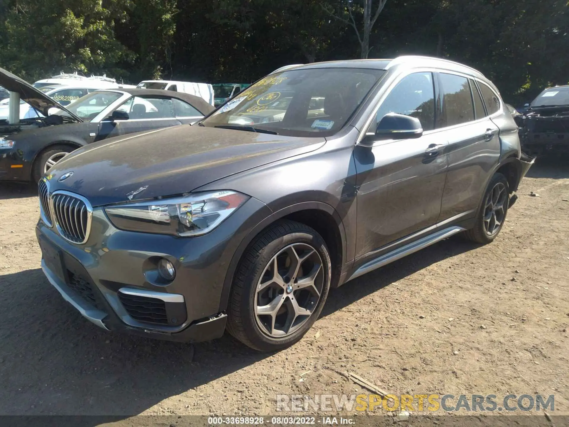 2 fotografías del automóvil dañado WBXHT3C55K5L91402 BMW X1 2019