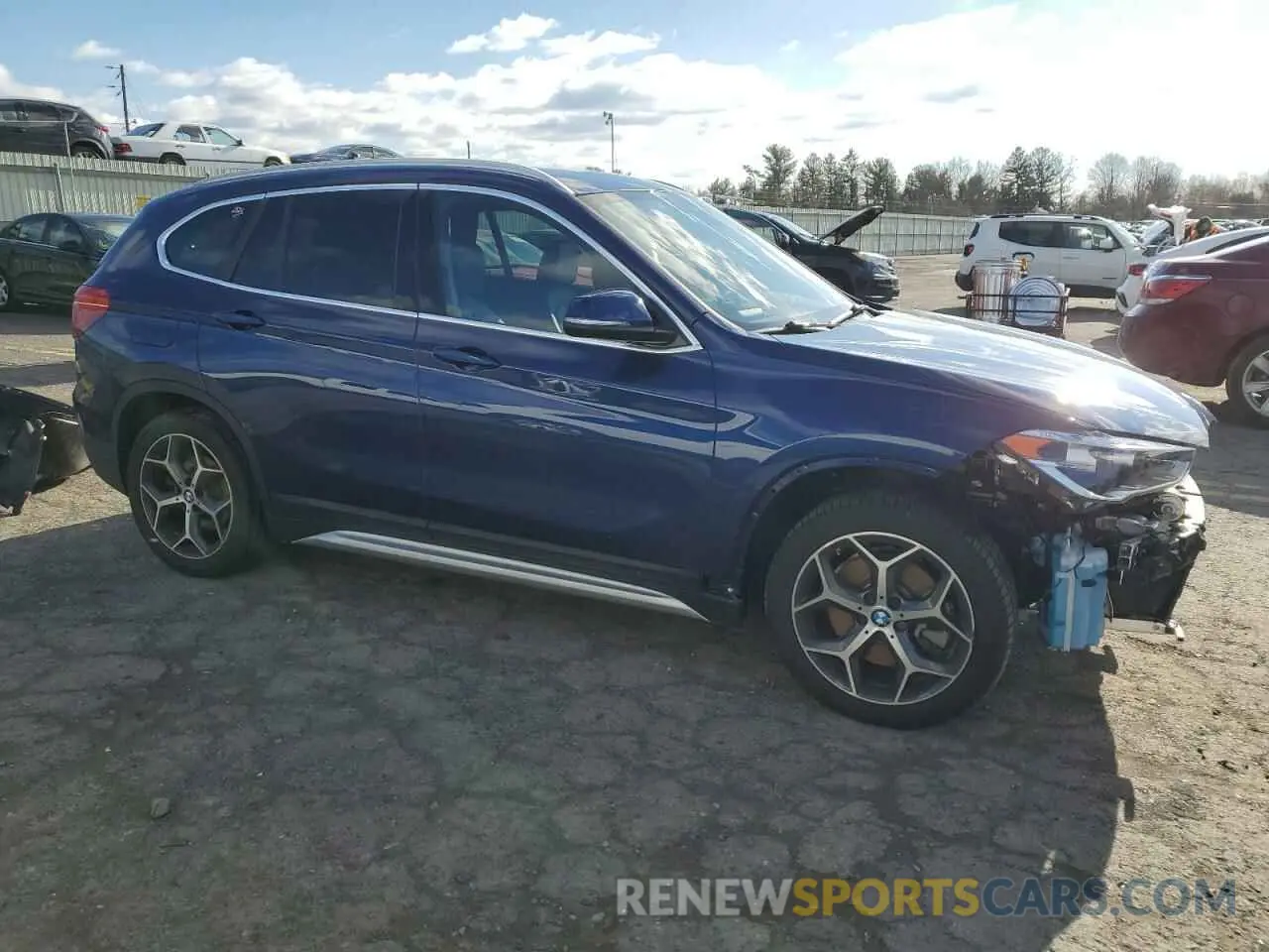 4 fotografías del automóvil dañado WBXHT3C56K5L90971 BMW X1 2019