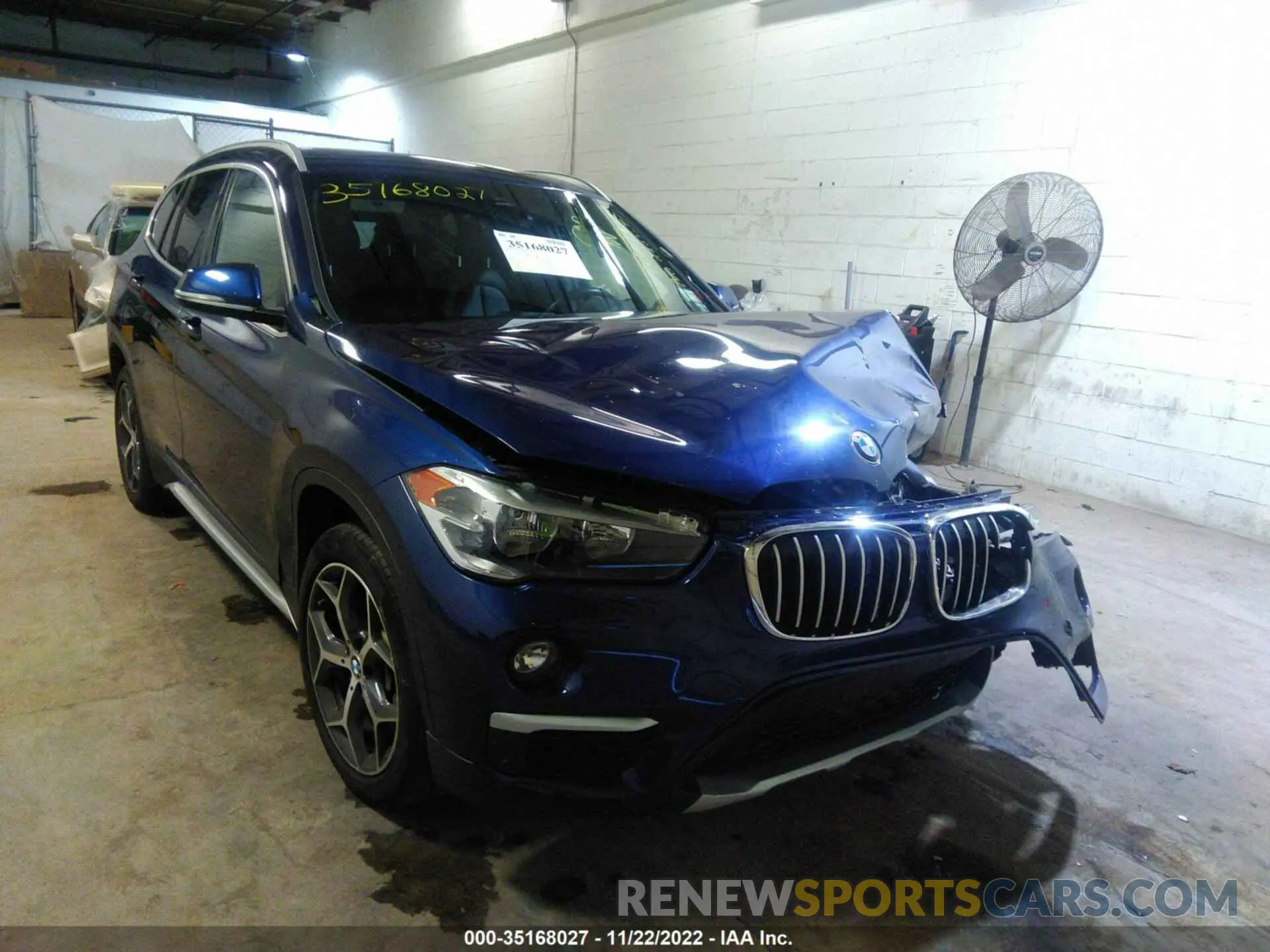 1 fotografías del automóvil dañado WBXHT3C58K3H35366 BMW X1 2019