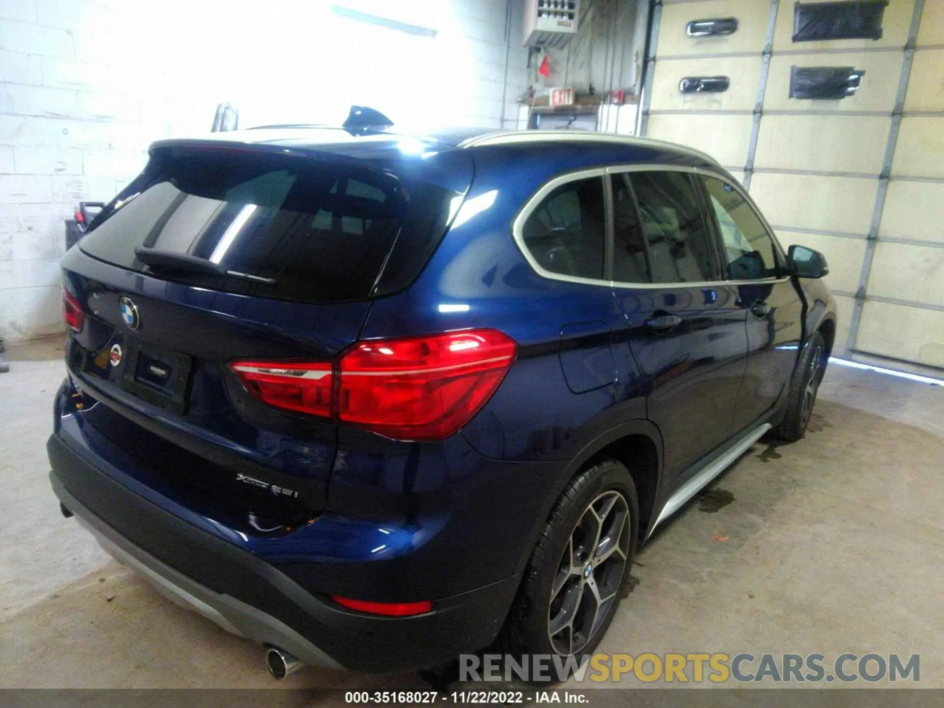 4 fotografías del automóvil dañado WBXHT3C58K3H35366 BMW X1 2019