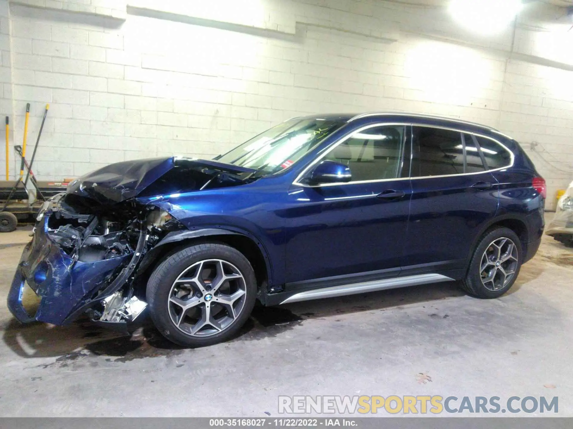 6 fotografías del automóvil dañado WBXHT3C58K3H35366 BMW X1 2019