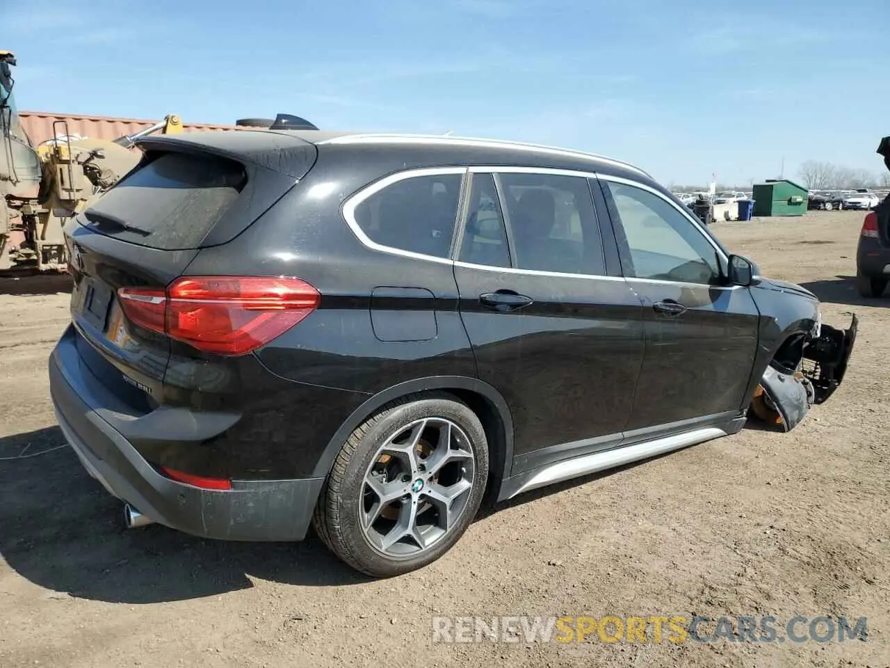 3 fotografías del automóvil dañado WBXHT3C59K5L90348 BMW X1 2019