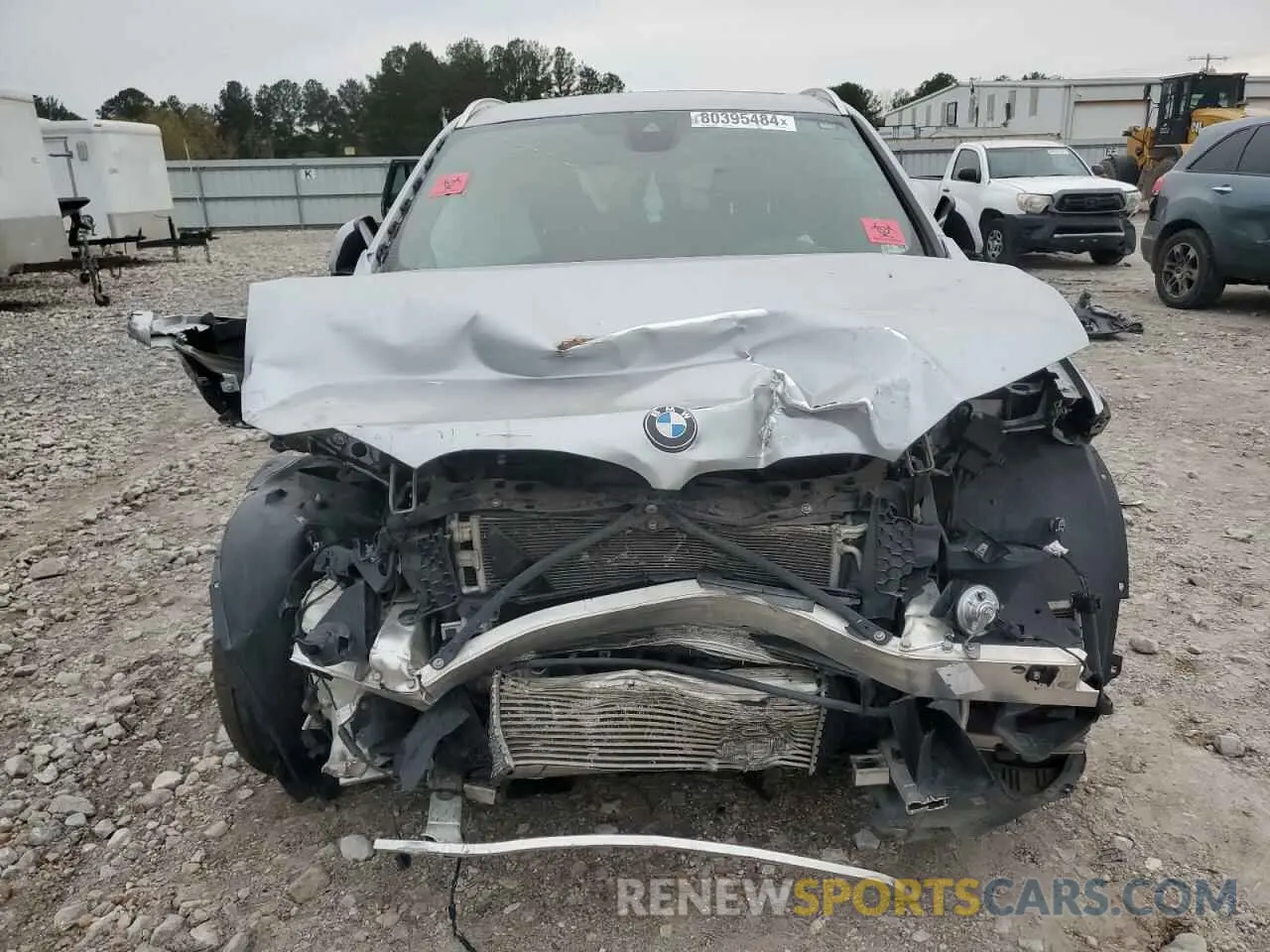 5 fotografías del automóvil dañado WBXHU7C53K3H45355 BMW X1 2019