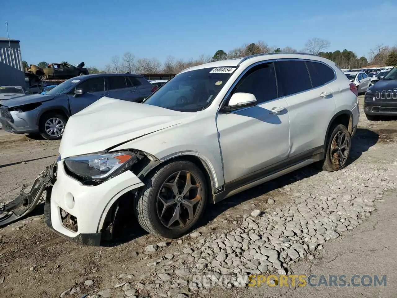 1 fotografías del automóvil dañado WBXHU7C53K3H45694 BMW X1 2019