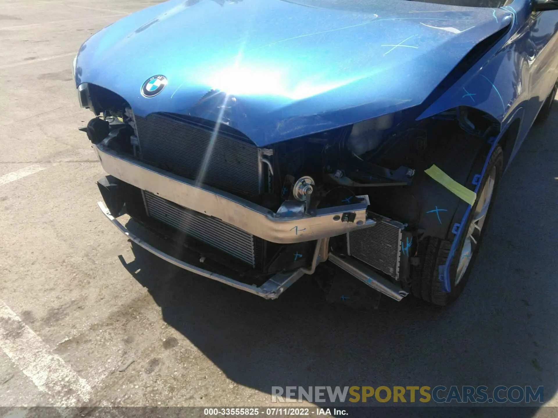 6 fotografías del automóvil dañado WBXHU7C58K5L10851 BMW X1 2019