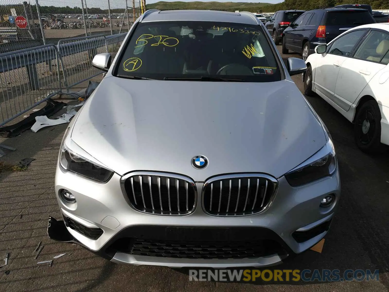 9 fotografías del automóvil dañado WBXHU7C58K5L11353 BMW X1 2019