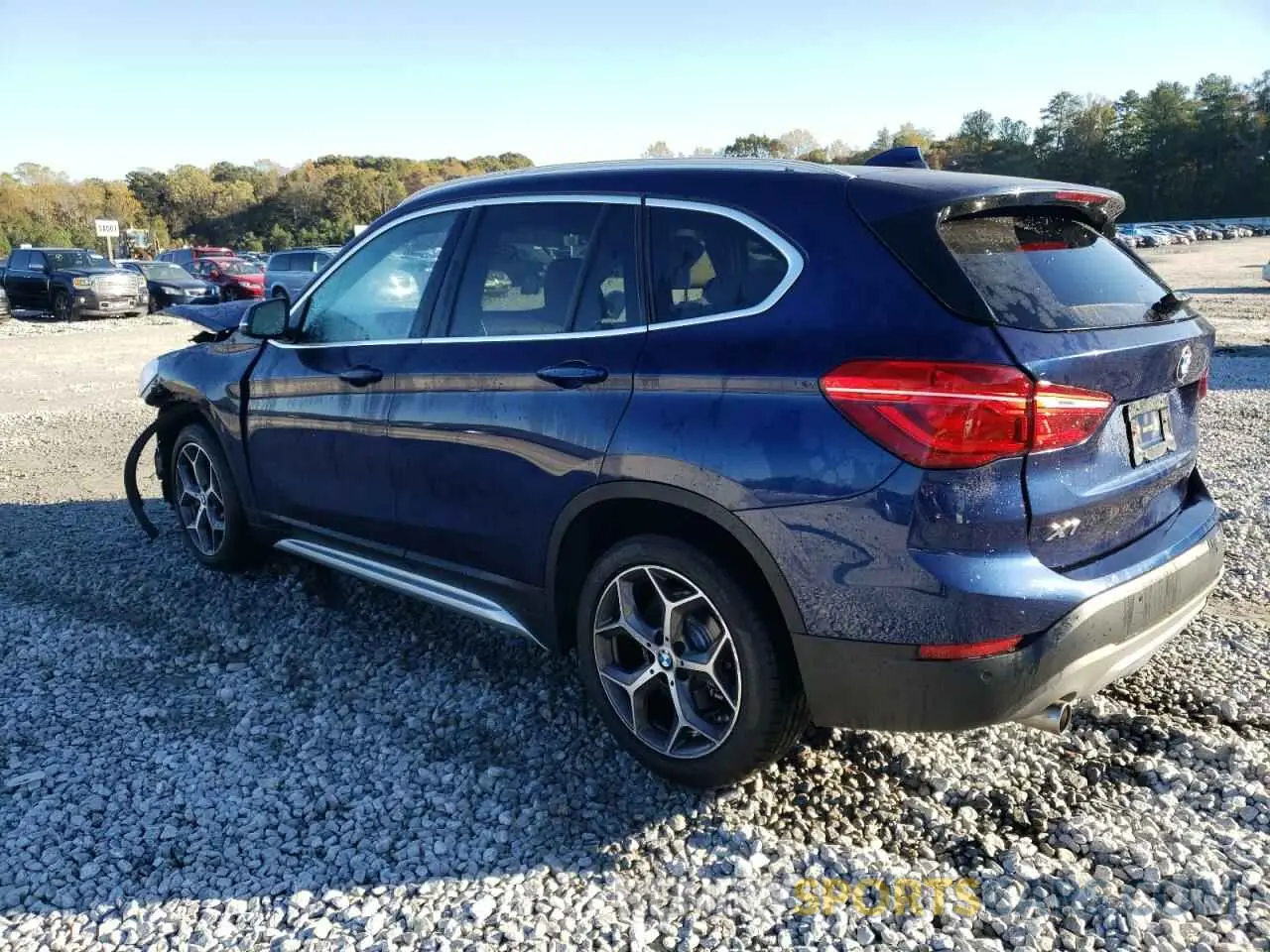2 fotografías del automóvil dañado WBXHU7C5XK3H45420 BMW X1 2019