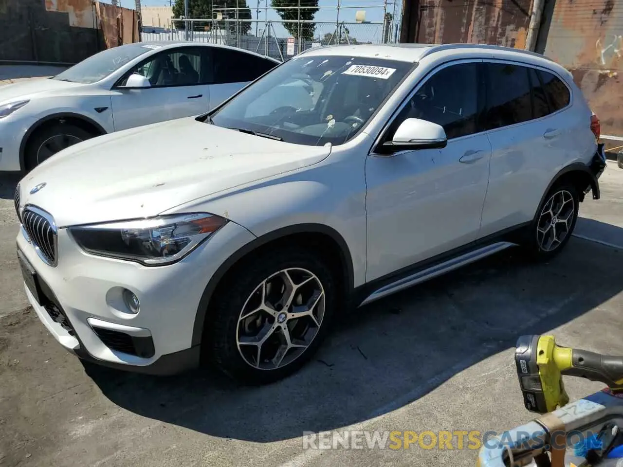 1 fotografías del automóvil dañado WBXHU7C5XK5L09877 BMW X1 2019