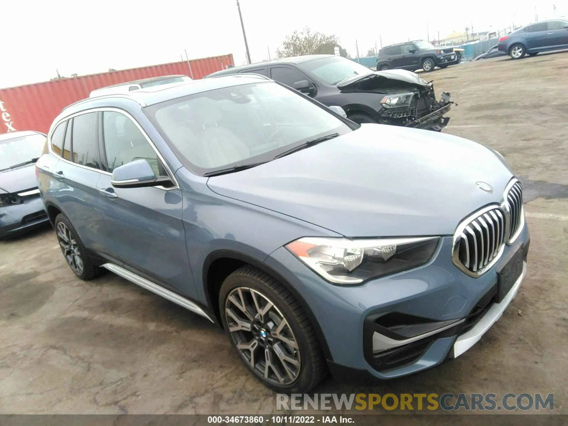 1 fotografías del automóvil dañado WBXJG7C03L3L88397 BMW X1 2020