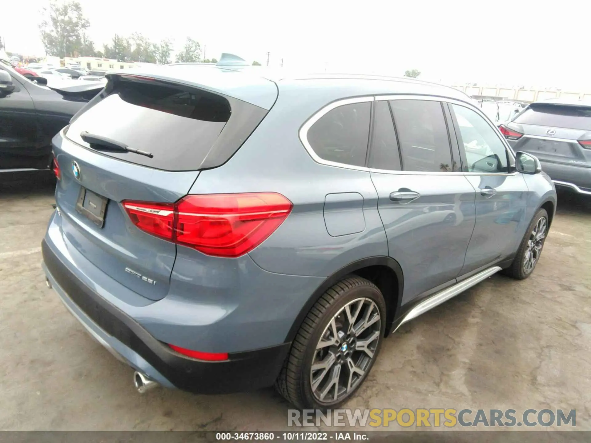 4 fotografías del automóvil dañado WBXJG7C03L3L88397 BMW X1 2020