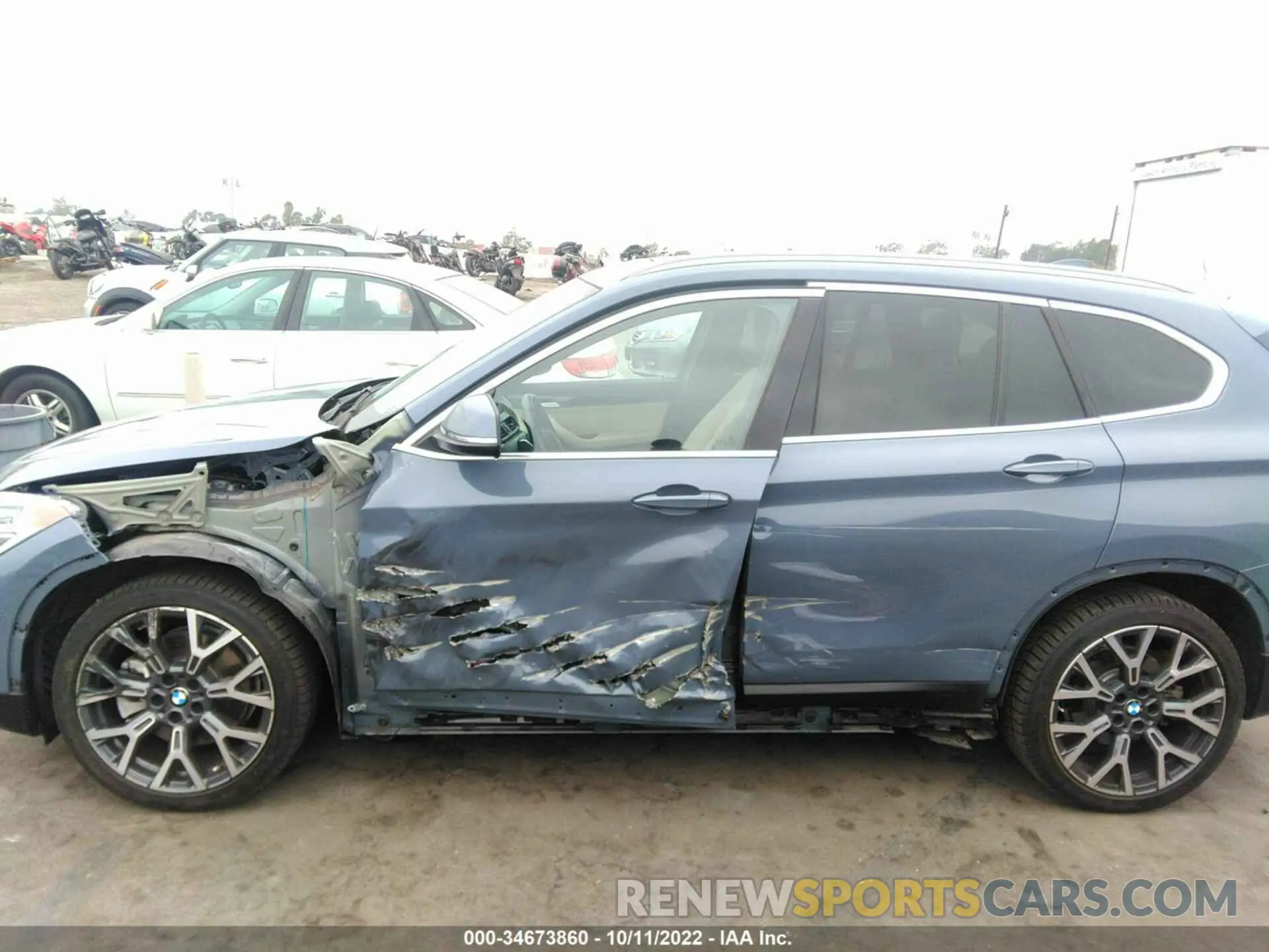 6 fotografías del automóvil dañado WBXJG7C03L3L88397 BMW X1 2020