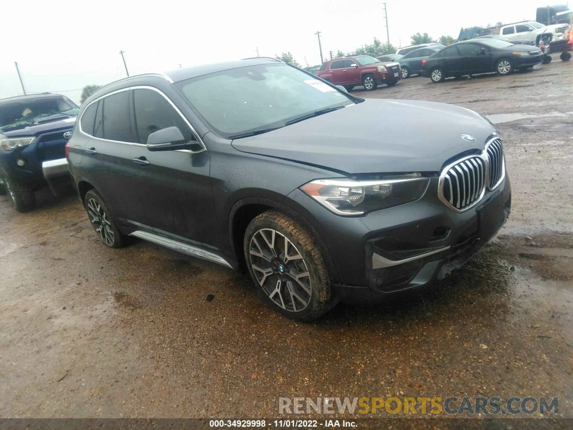 1 fotografías del automóvil dañado WBXJG7C04L5R23273 BMW X1 2020