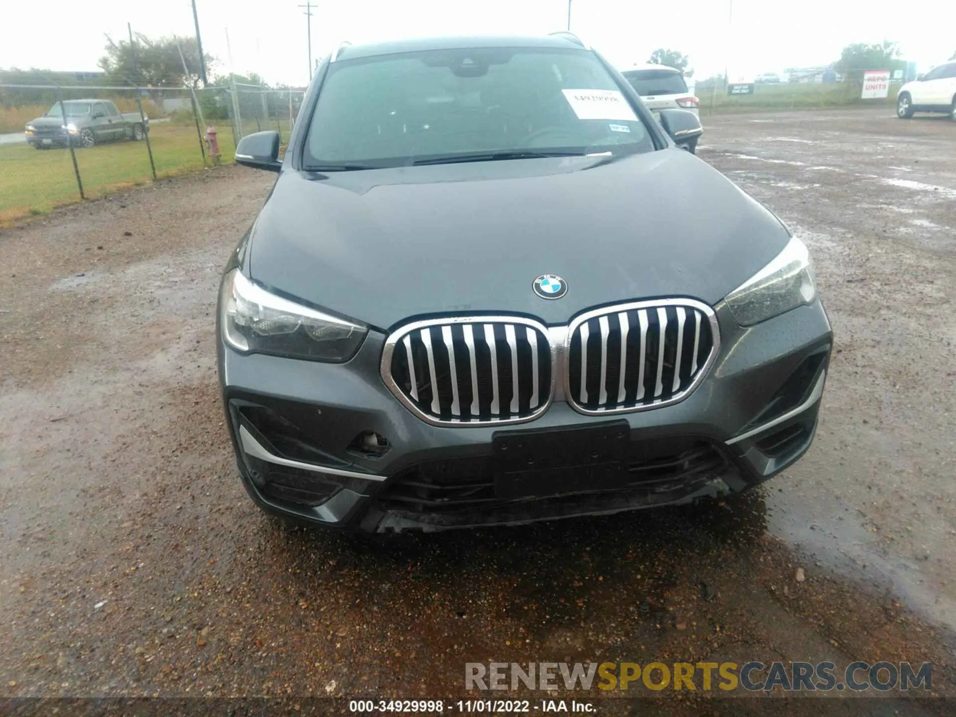 6 fotografías del automóvil dañado WBXJG7C04L5R23273 BMW X1 2020