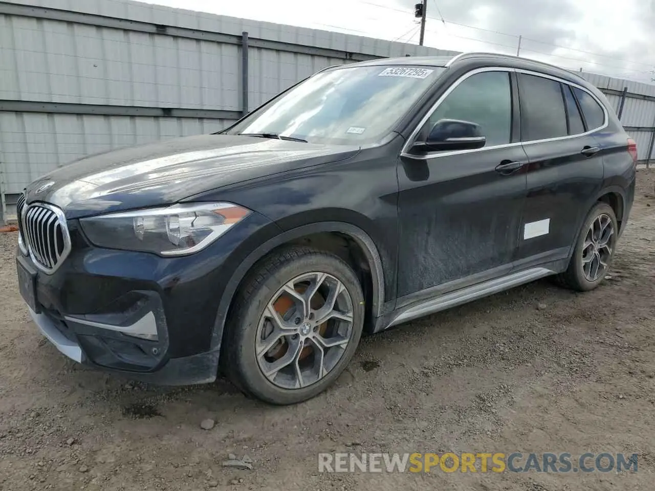1 fotografías del automóvil dañado WBXJG7C05L5P30369 BMW X1 2020