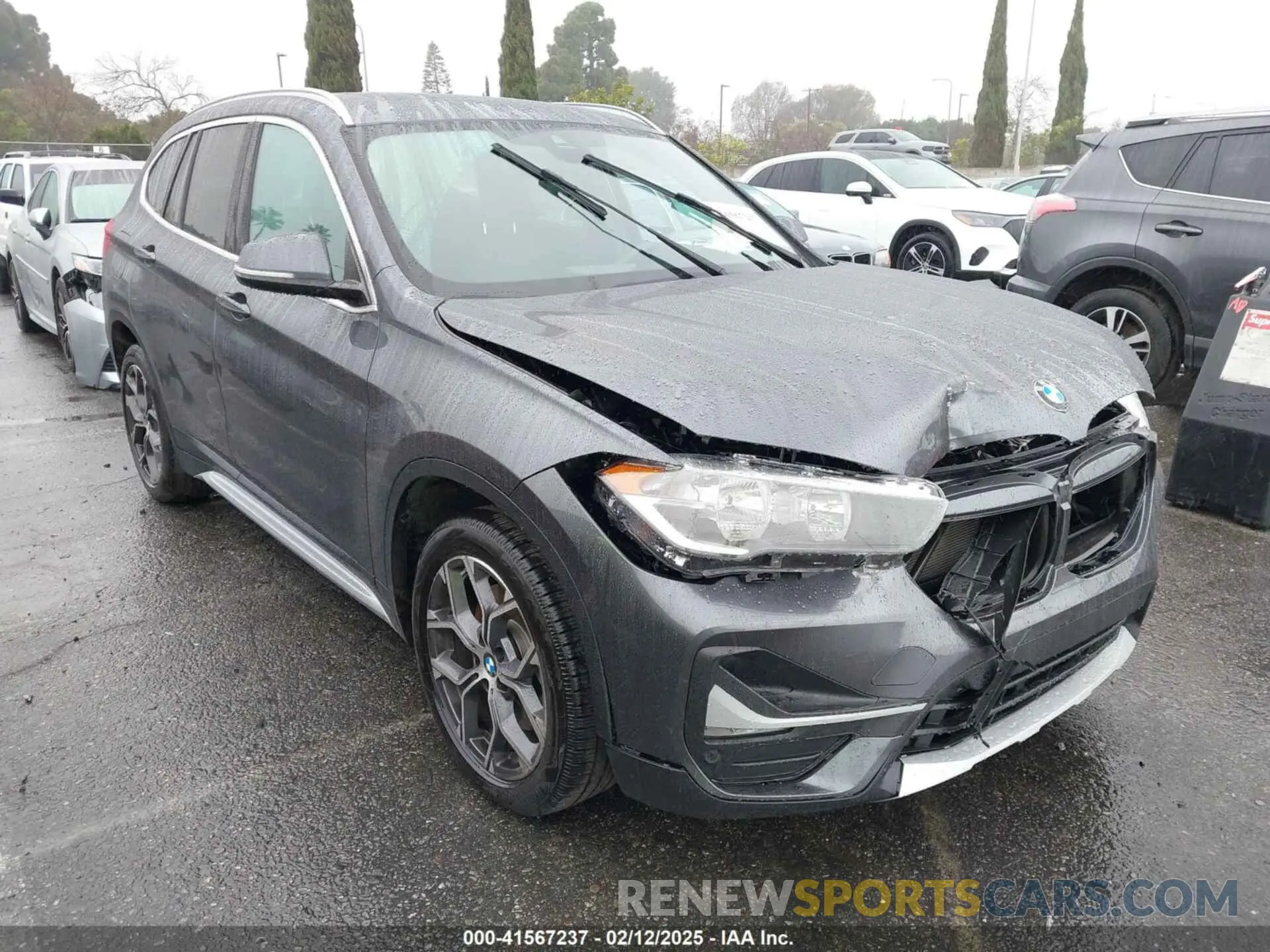1 fotografías del automóvil dañado WBXJG7C05L5R44276 BMW X1 2020
