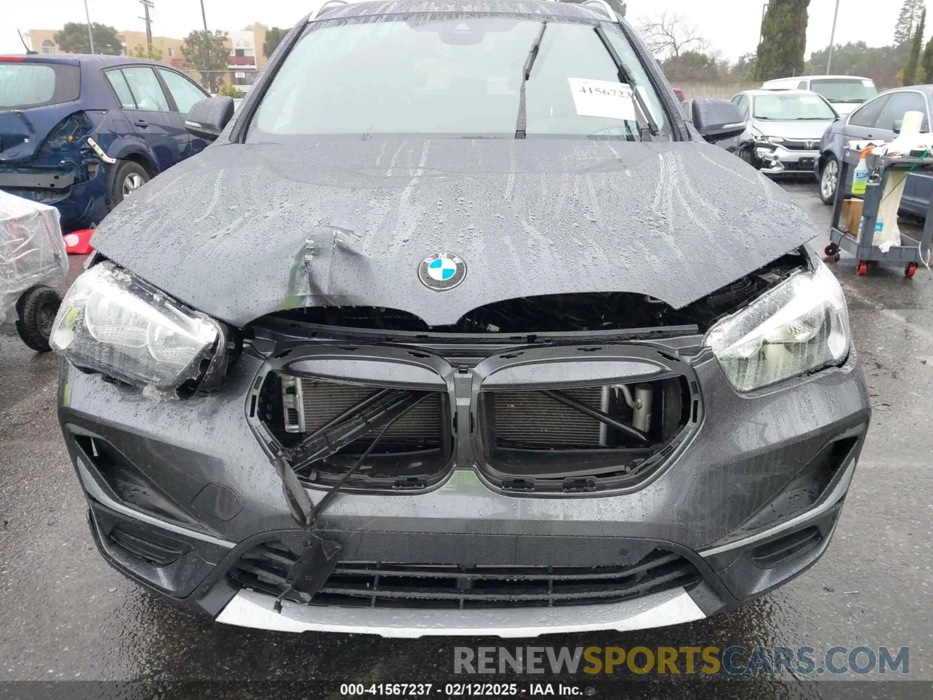 6 fotografías del automóvil dañado WBXJG7C05L5R44276 BMW X1 2020