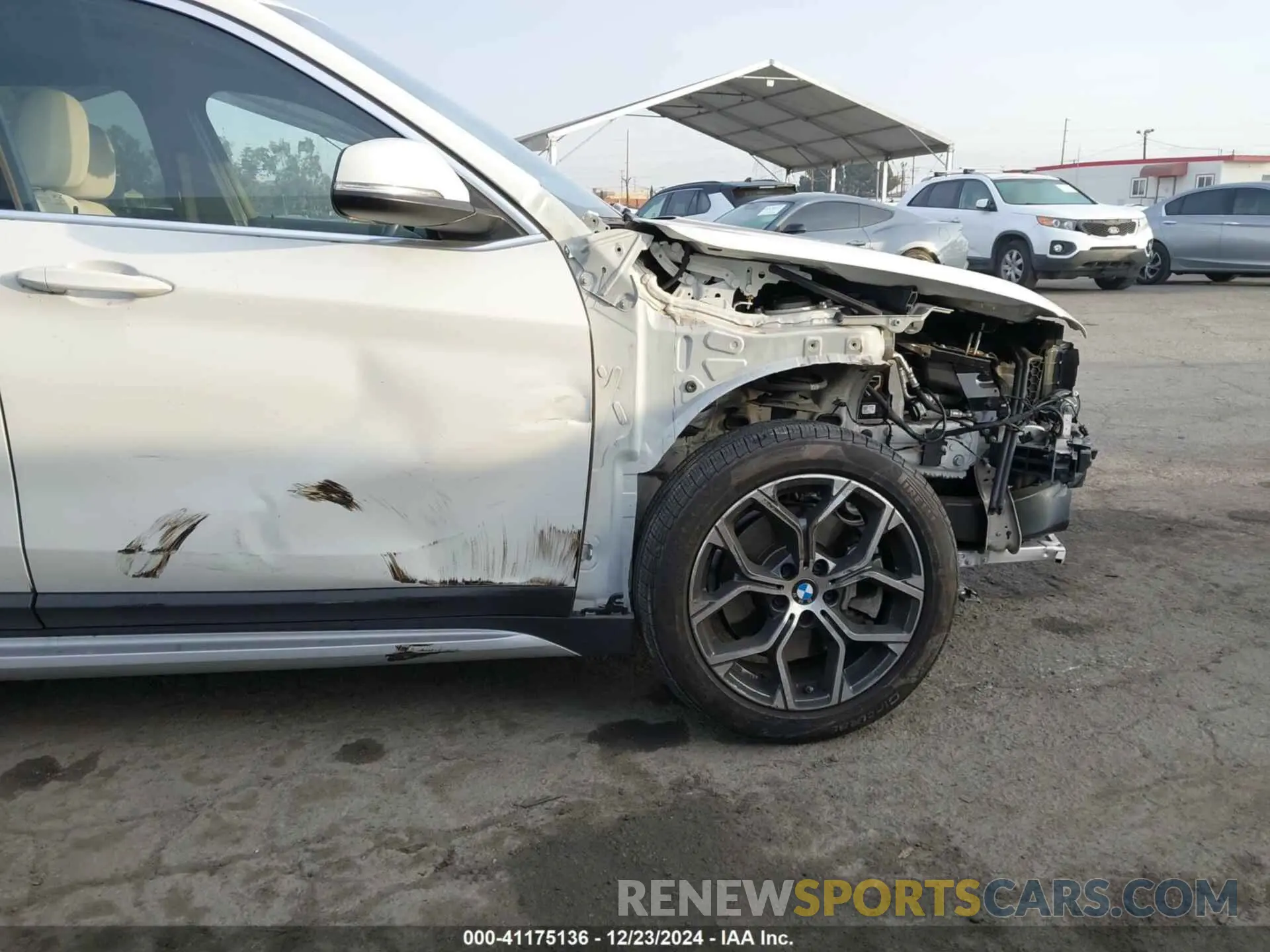 6 fotografías del automóvil dañado WBXJG7C07L5P25626 BMW X1 2020