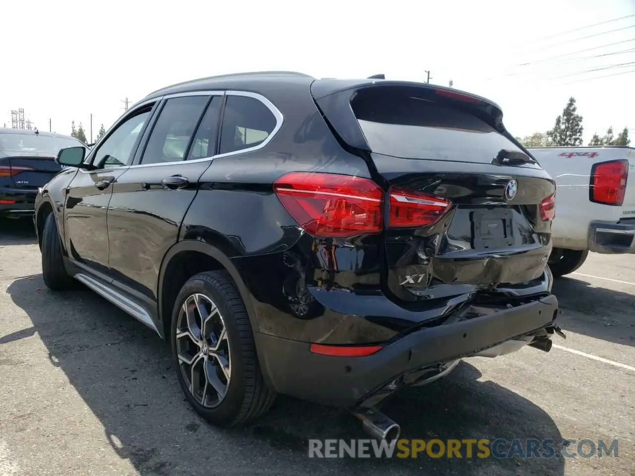 3 fotografías del automóvil dañado WBXJG7C07L5P32365 BMW X1 2020