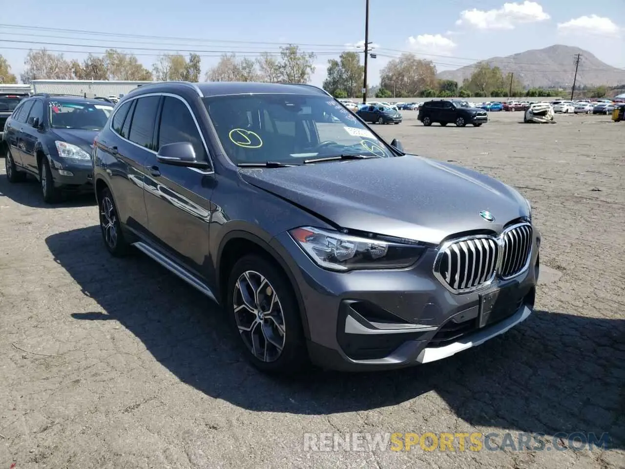 1 fotografías del automóvil dañado WBXJG7C07L5P85678 BMW X1 2020