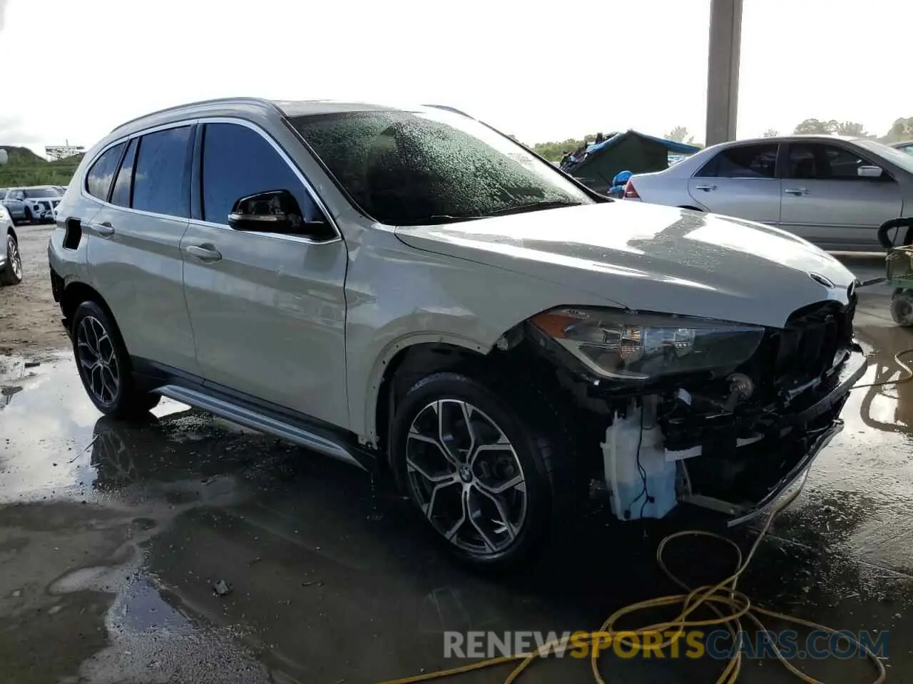 4 fotografías del automóvil dañado WBXJG7C08L5P47375 BMW X1 2020