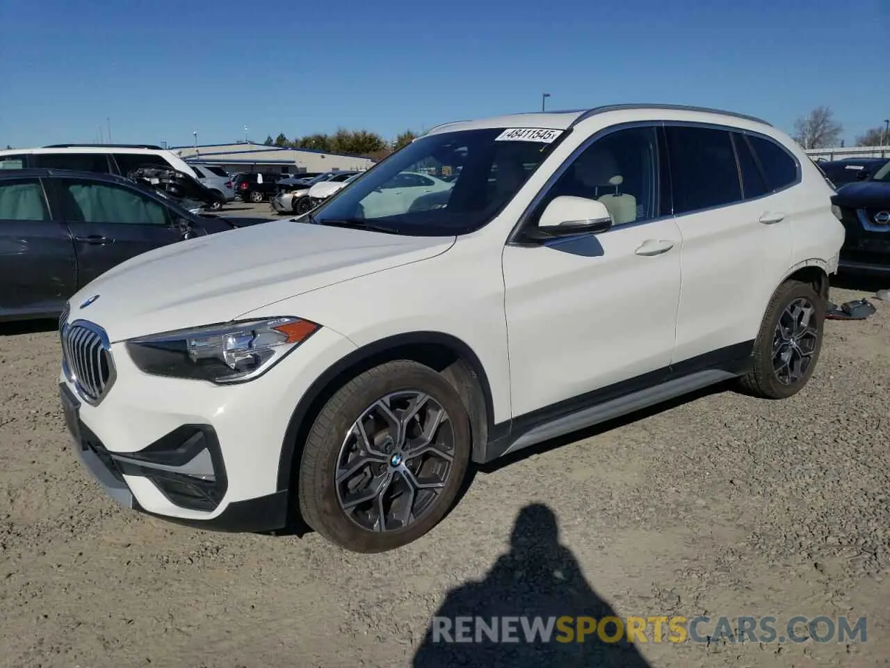 1 fotografías del automóvil dañado WBXJG7C09L5P28561 BMW X1 2020