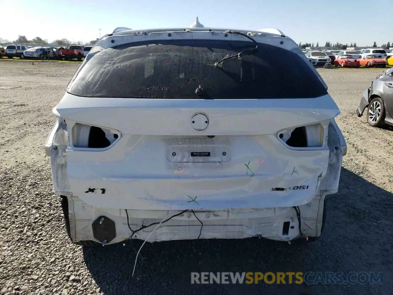 6 fotografías del automóvil dañado WBXJG7C09L5P28561 BMW X1 2020