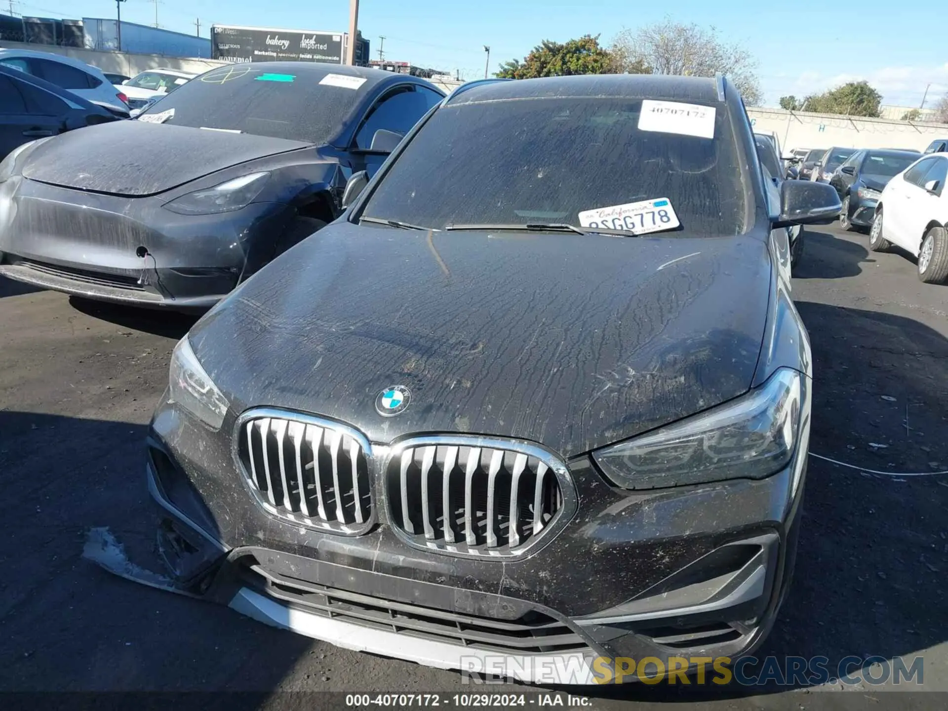 12 fotografías del automóvil dañado WBXJG7C09L5R72887 BMW X1 2020