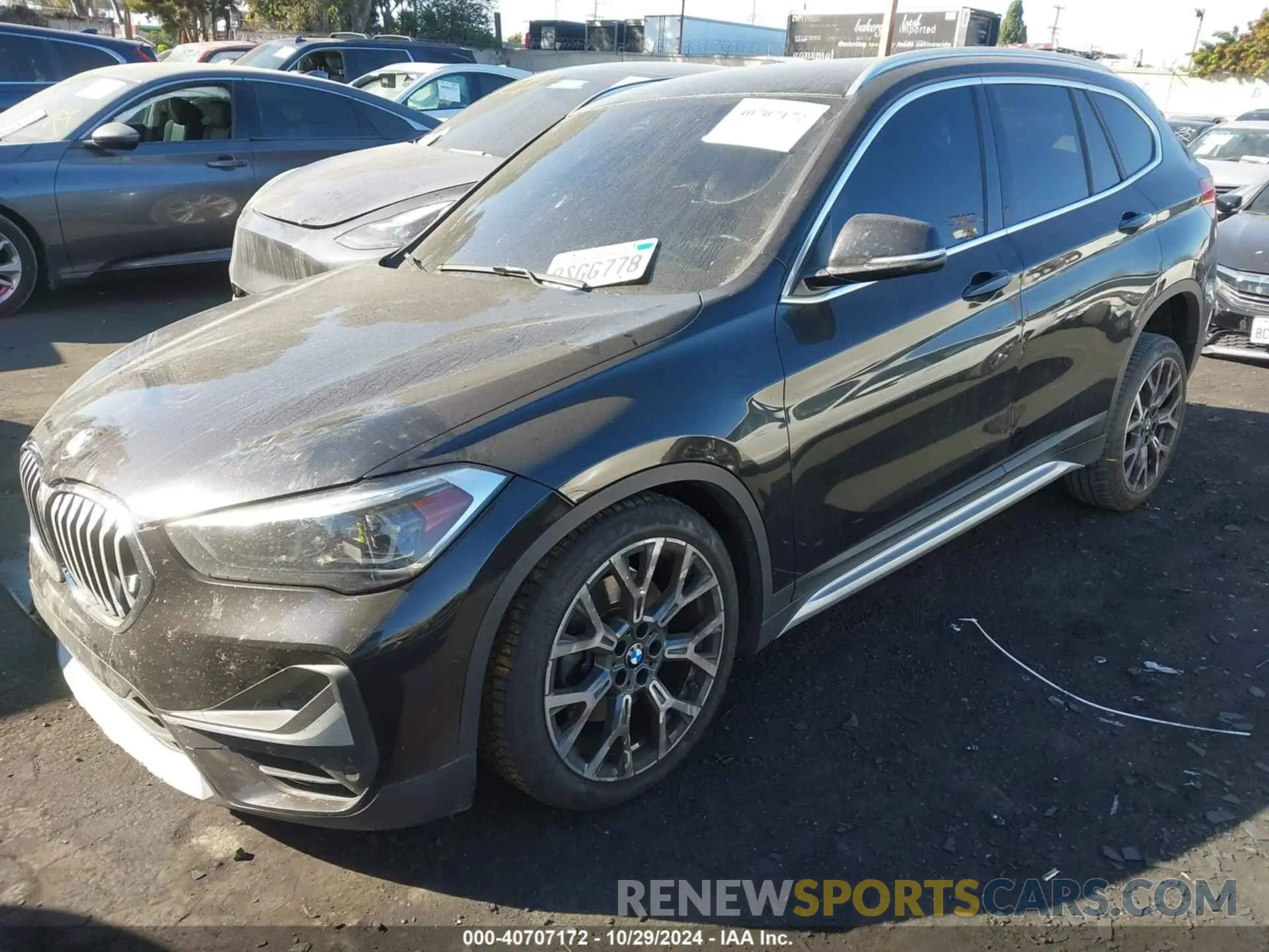 2 fotografías del automóvil dañado WBXJG7C09L5R72887 BMW X1 2020