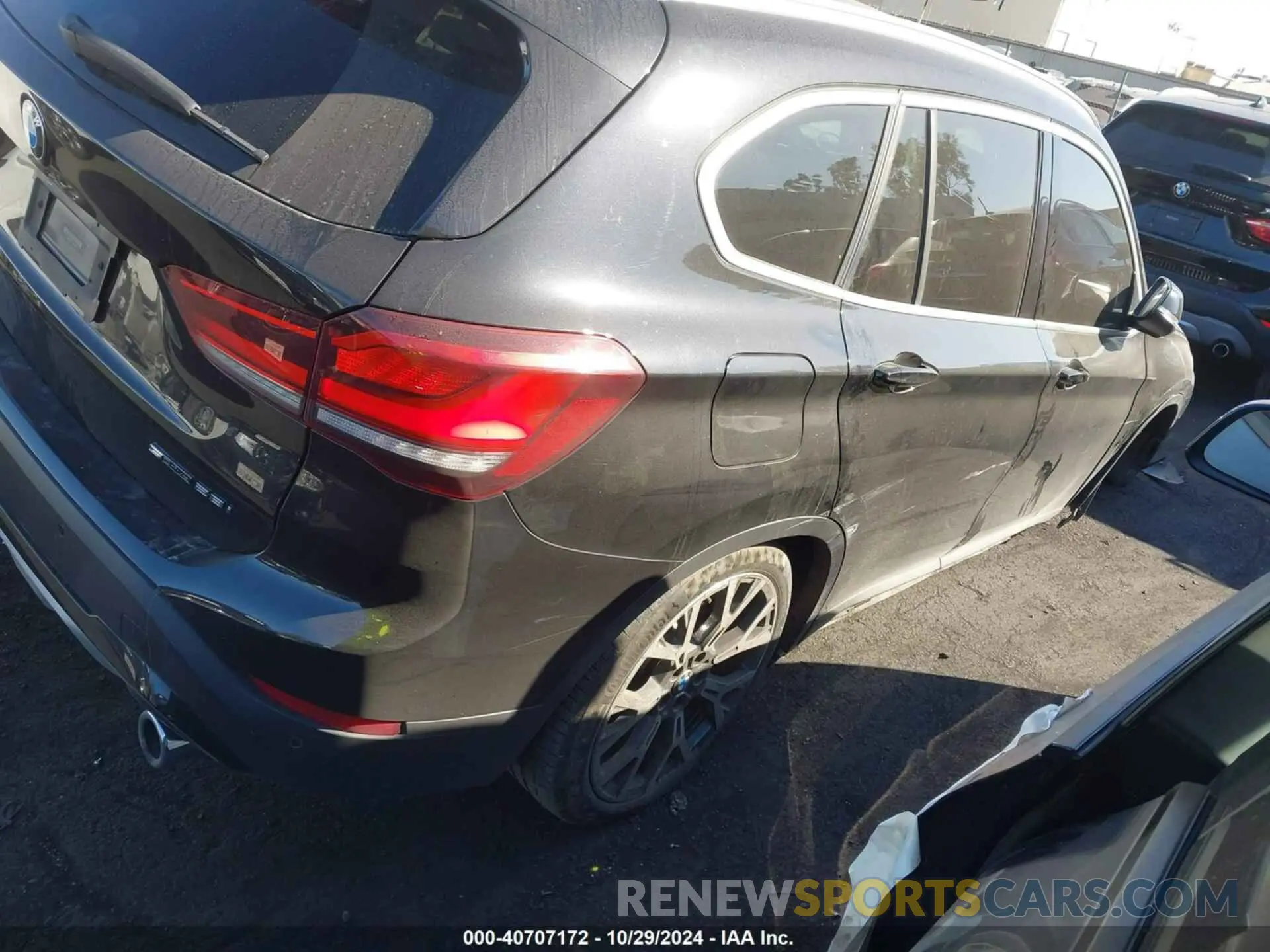 4 fotografías del automóvil dañado WBXJG7C09L5R72887 BMW X1 2020