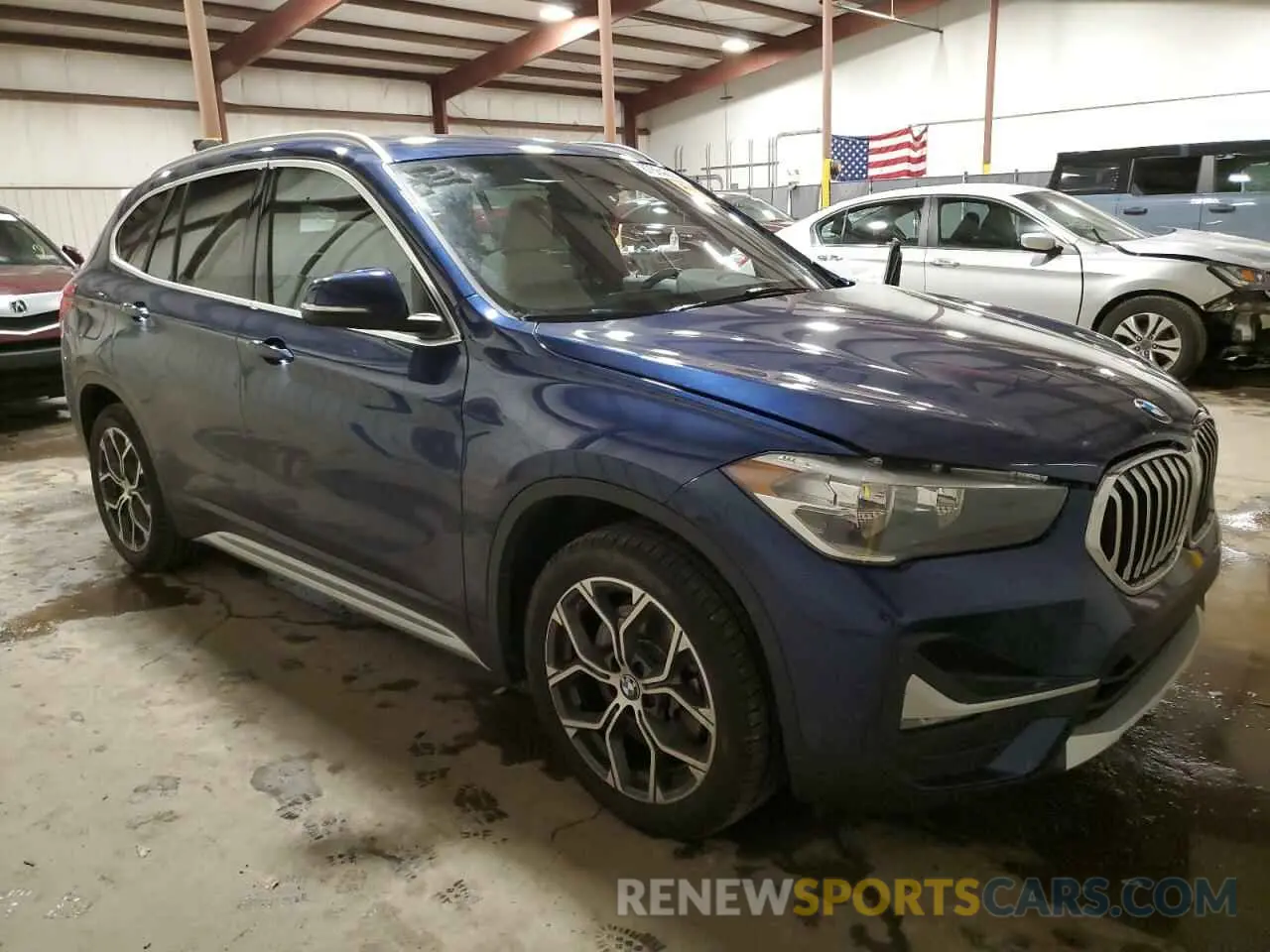 4 fotografías del automóvil dañado WBXJG9C01L5P36083 BMW X1 2020