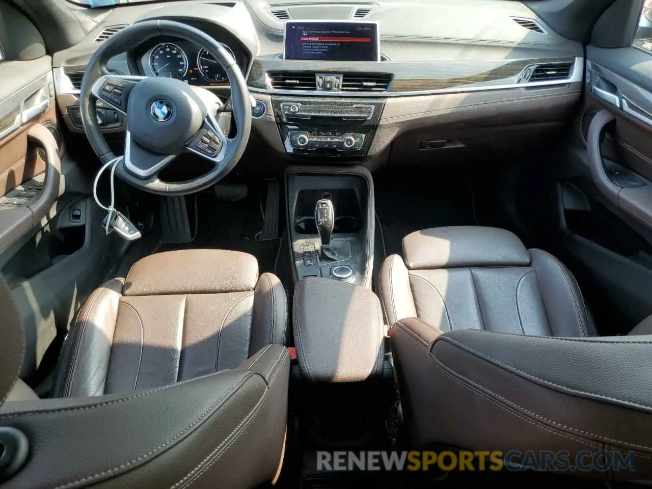 8 fotografías del automóvil dañado WBXJG9C01L5P38237 BMW X1 2020