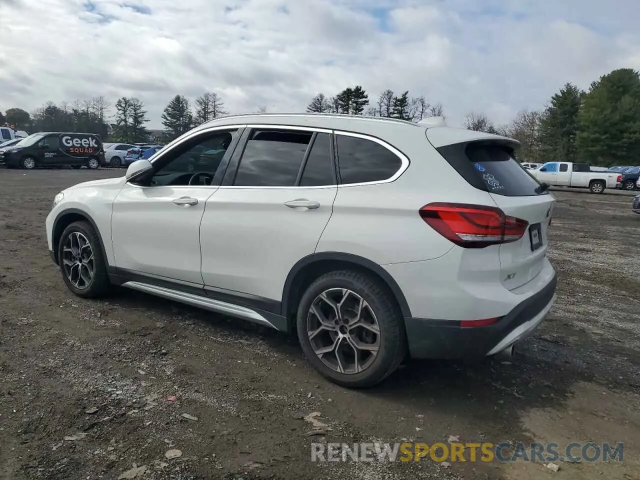 2 fotografías del automóvil dañado WBXJG9C01L5P96364 BMW X1 2020
