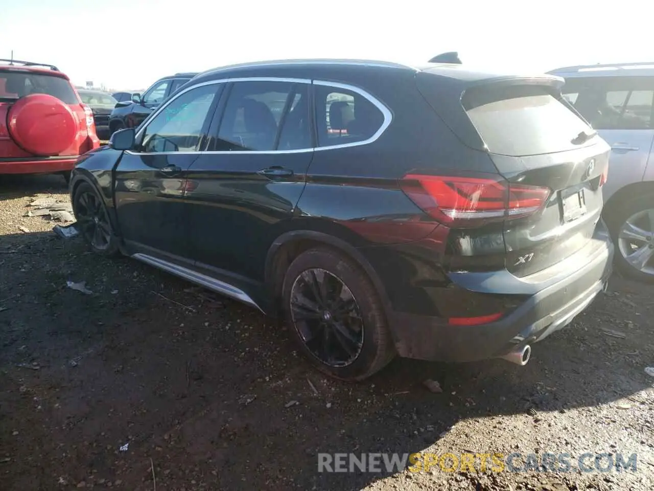 2 fotografías del automóvil dañado WBXJG9C01L5R68795 BMW X1 2020