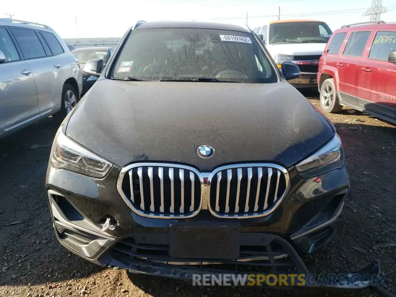 5 fotografías del automóvil dañado WBXJG9C01L5R68795 BMW X1 2020