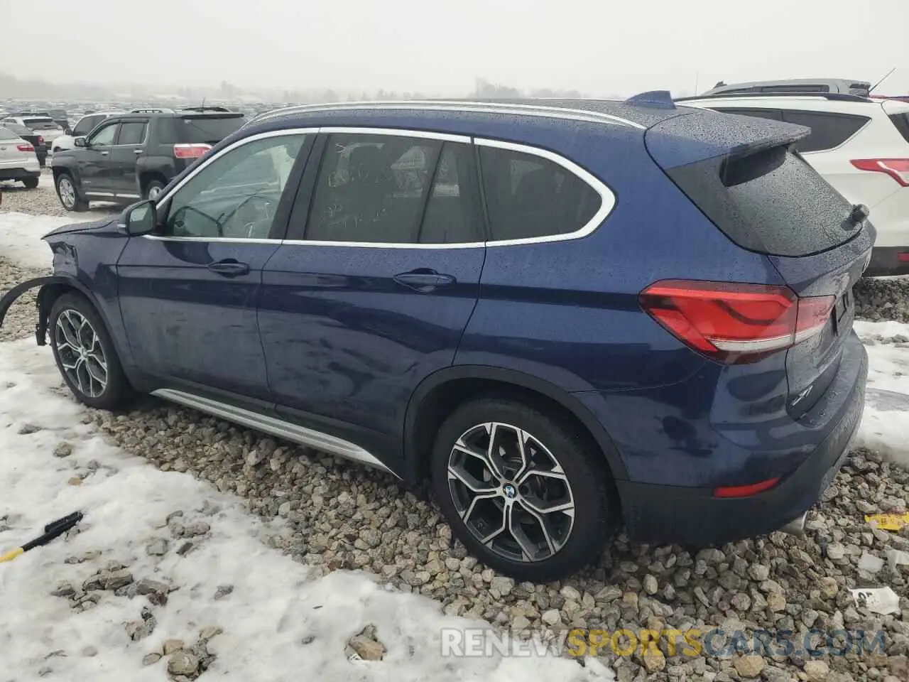 2 fotografías del automóvil dañado WBXJG9C02L3L92744 BMW X1 2020