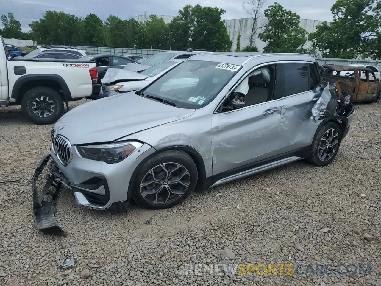 1 fotografías del automóvil dañado WBXJG9C03L5P43018 BMW X1 2020