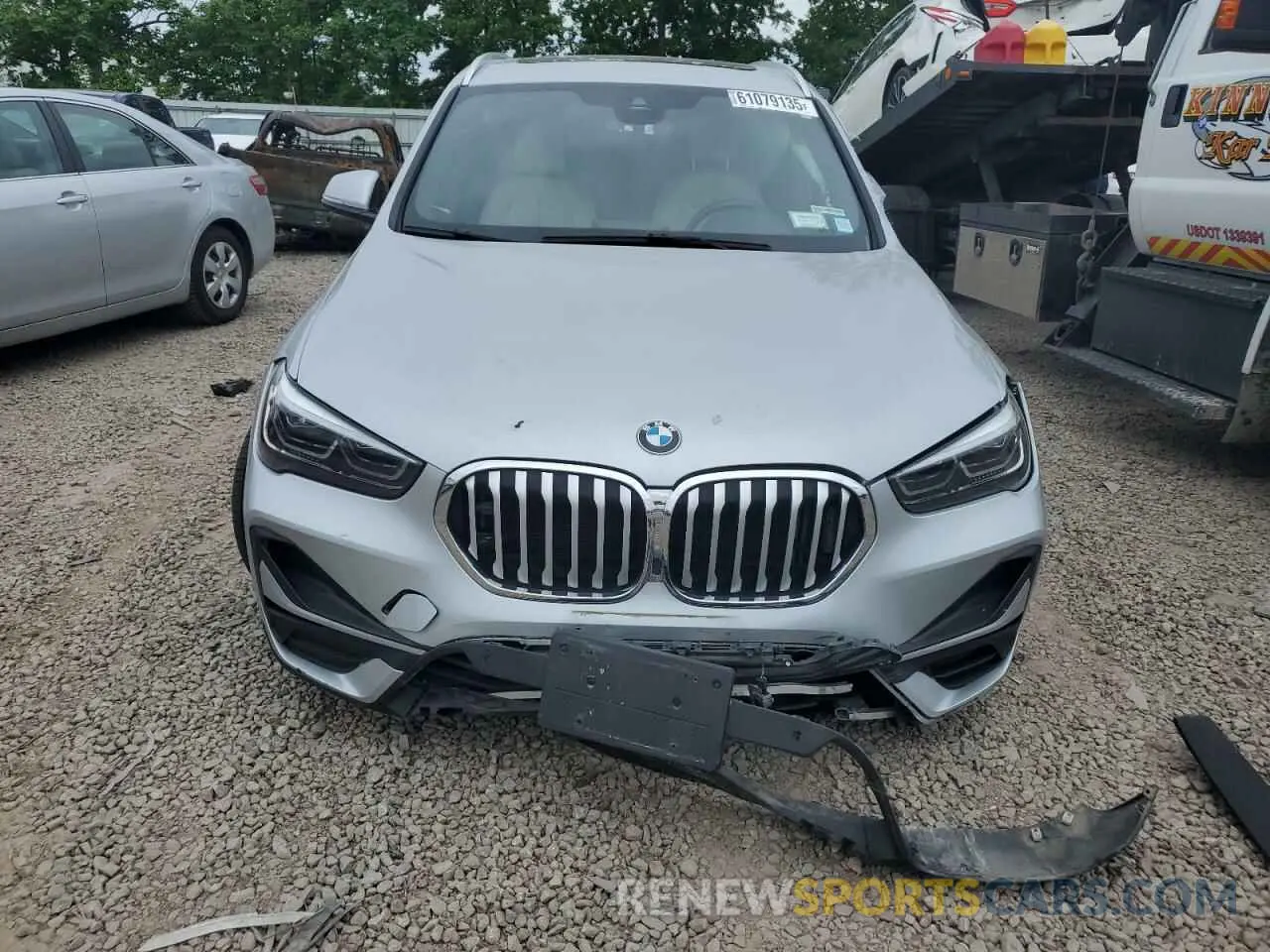 5 fotografías del automóvil dañado WBXJG9C03L5P43018 BMW X1 2020