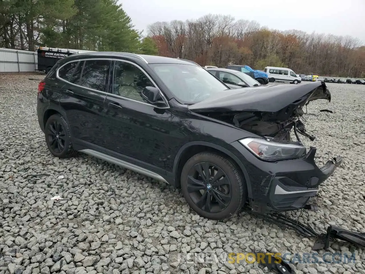 4 fotografías del automóvil dañado WBXJG9C03L5P59462 BMW X1 2020
