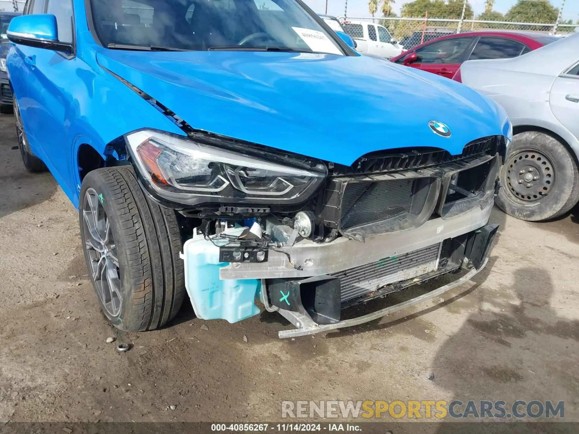 6 fotografías del automóvil dañado WBXJG9C03L5P61230 BMW X1 2020