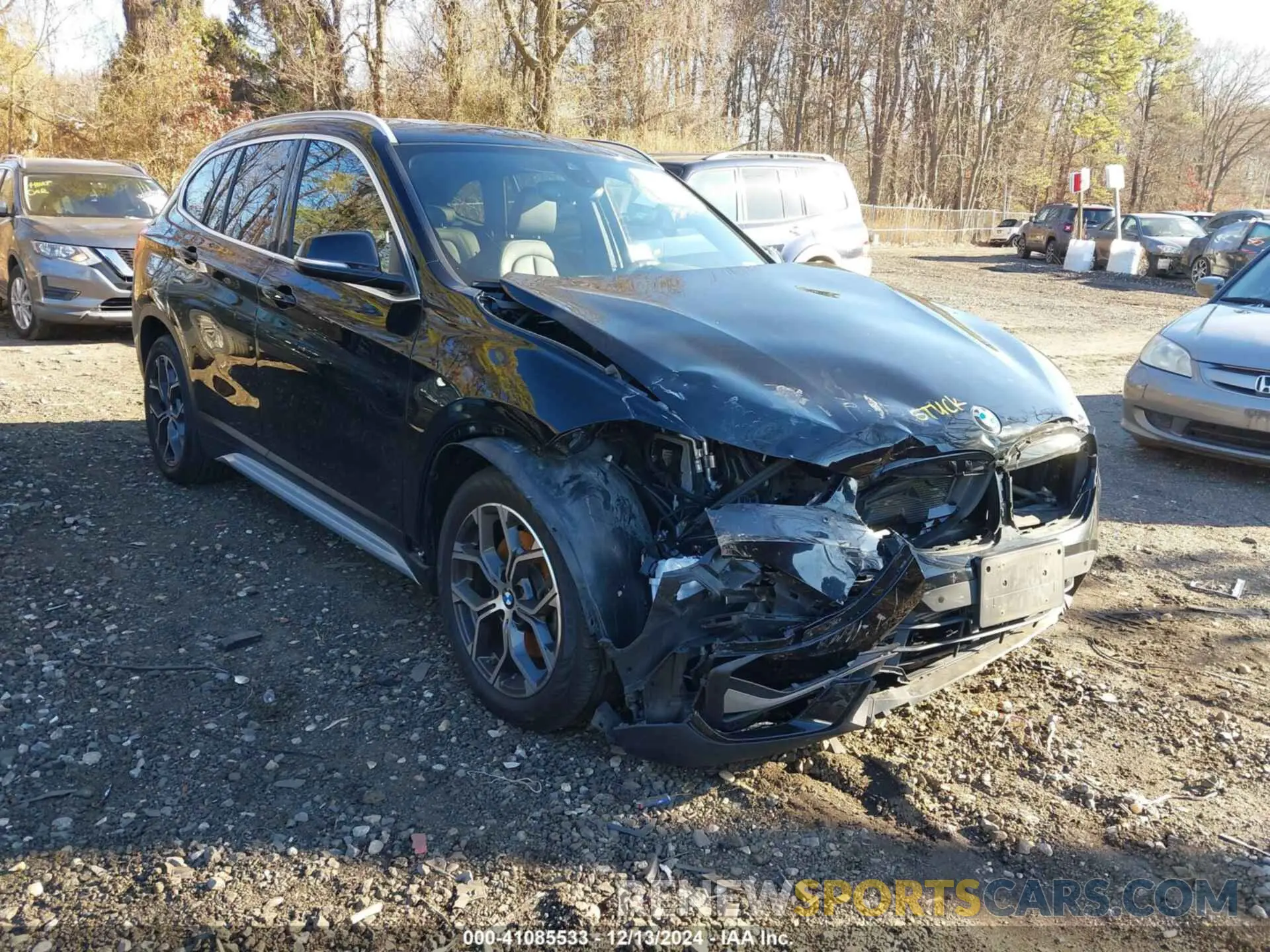 1 fotografías del automóvil dañado WBXJG9C03L5R34342 BMW X1 2020