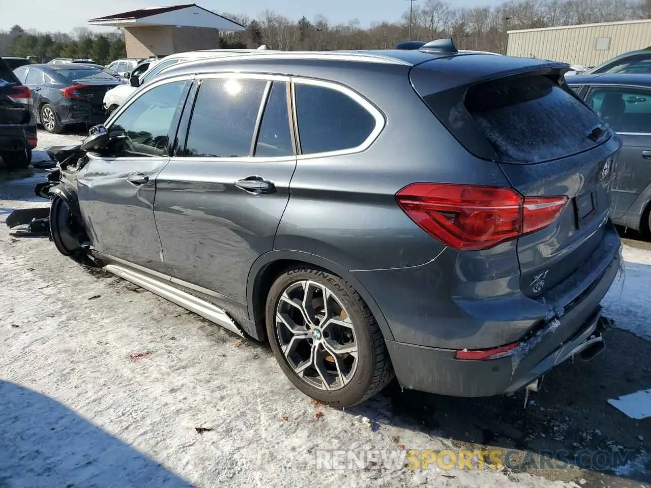 2 fotografías del automóvil dañado WBXJG9C04L5P21531 BMW X1 2020