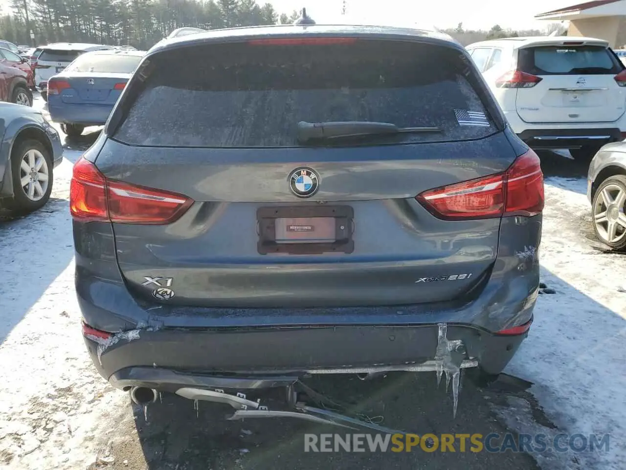 6 fotografías del automóvil dañado WBXJG9C04L5P21531 BMW X1 2020