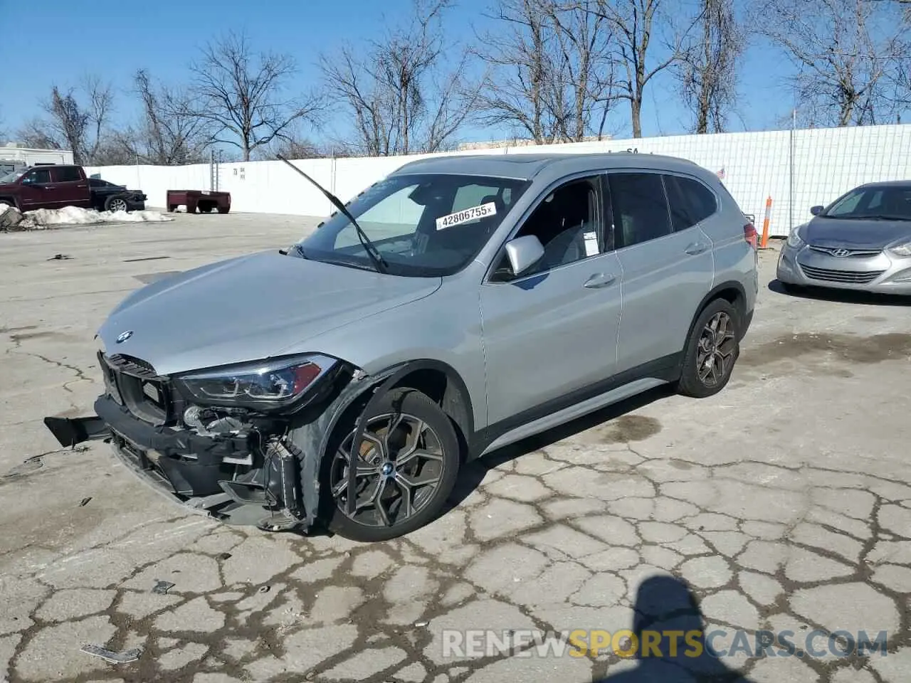 1 fotografías del automóvil dañado WBXJG9C05L3L31128 BMW X1 2020