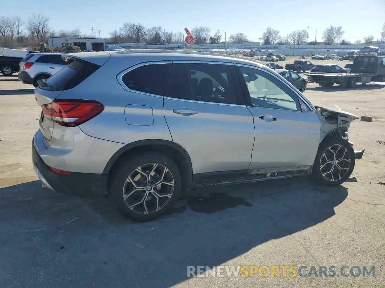 3 fotografías del automóvil dañado WBXJG9C05L3L31128 BMW X1 2020